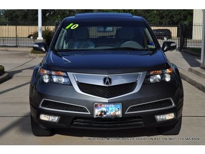 2010 acura mdx awd/sh, 53k miles, one owner,all records,hid loaded,3rd row,xcln