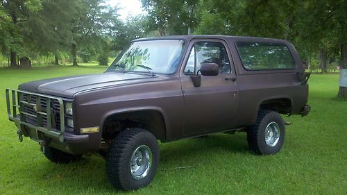 1984 chevrolet k5 blazer military d10 m1009 manual trans with diesel 4x4 4wd