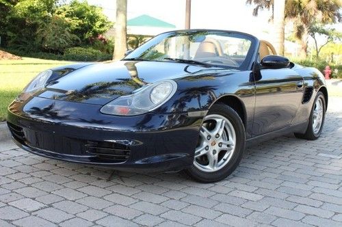 2004 porsche boxster, one-owner, tipronic, hi-fi sound, cruise, clean carfax
