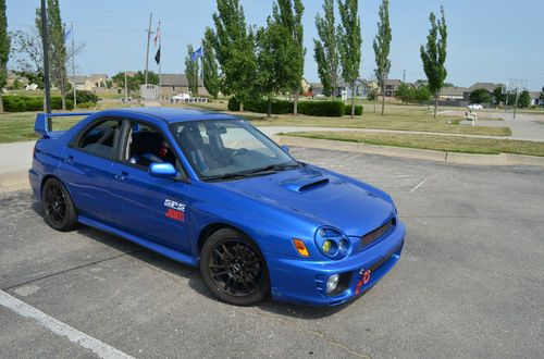 2003 subaru wrx turbo, 15k in aftermarket parts, nos, faster than sti no reserve