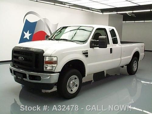2009 ford f250 supercab 4x4 6.8l v10 long bed 6pass 45k texas direct auto