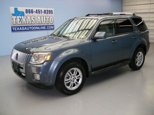 We finance!!!  2010 mercury mariner premier roof nav sync leather sat texas auto