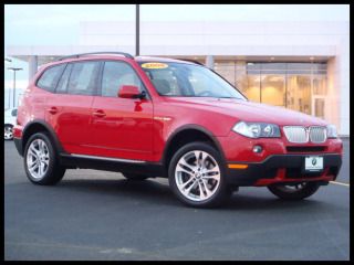 2008 bmw x3 awd 4dr sunroof heated seats sport activity package