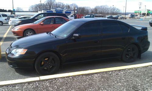 2007 subaru legacy blacked out 5 speed manual 54k miles