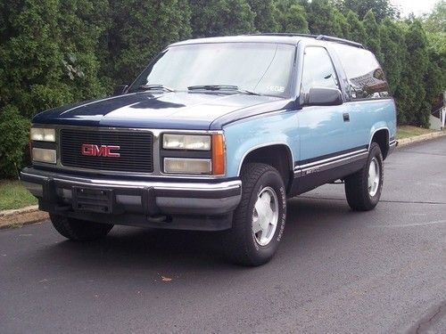 1993 gmc yukon sle 4x4, 1 owner, loaded, must see, extra clean, please call