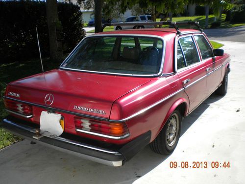 1982 mecedes 300d,turbodiesel with conversion kit, to run on used vegetable oil
