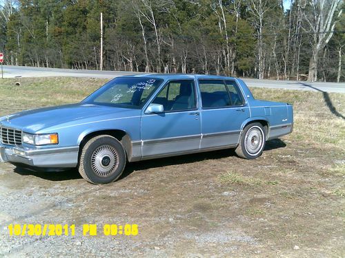 1993 cadillac deville base sedan 4-door 4.9l