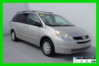 2005 toyota sienna le 3.3l fwd 8 passenger seating*bluetooth capable* family van