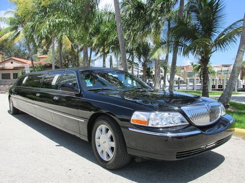 2006 lincoln town car limousine -krystal- 5 door black executive limo