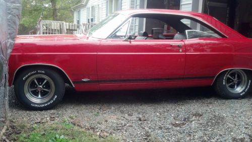 Very good condition red 1966 ford fairlane 500
