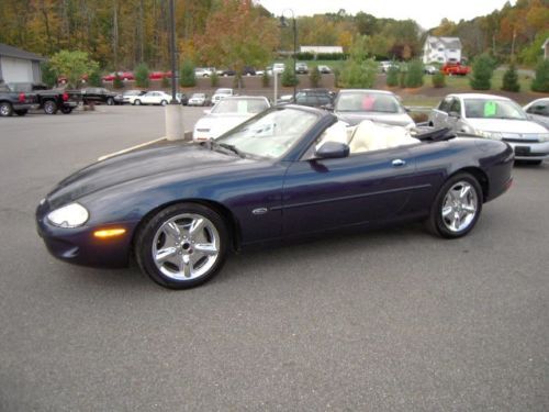 1999 jaguar xk8 convertible, auto, 4.0l v8, leather, pw, pl, pwr seats, asc,blue