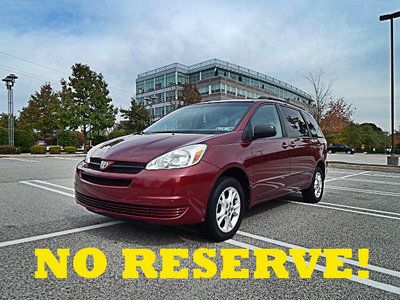 2004 toyota sienna le awd one owner mint no reserve!!!
