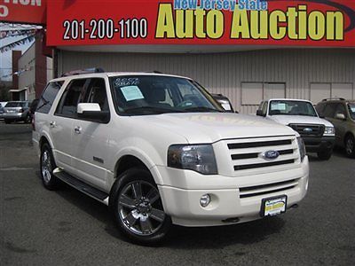 07 expedition limited carfax certified dvd 4x4 all wheel drive leather pre owned