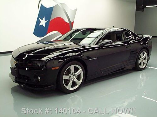 2011 chevy camaro 2lt rs sunroof hud htd leather 32k mi texas direct auto