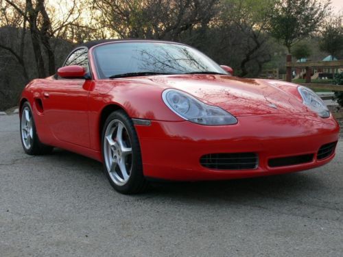 2001 boxster s orig owner 23200 miles spl ordered well optiond glass rear window