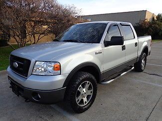 2008 ford f150 fx4-4x4 crew cab short bed-clean carfax highway miles-no reserve