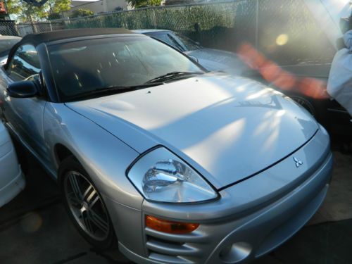 2003 mitsubishi eclipse spyder gts convertible 2-door 3.0l