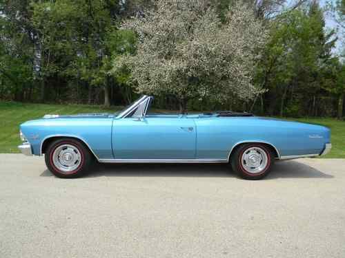 1966 chevy chevelle ss convertible