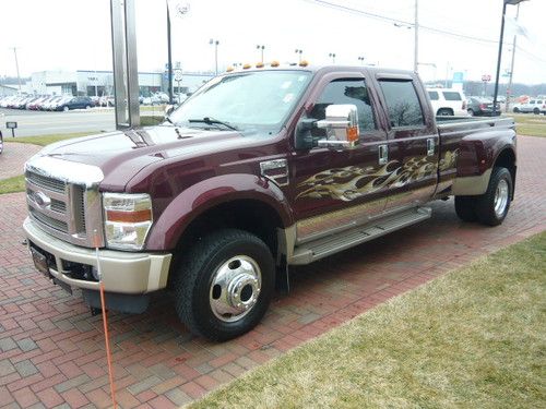 F-350 super duty king ranch crew cab,4x4, navigation,roof,6.4l,diesel,dulley