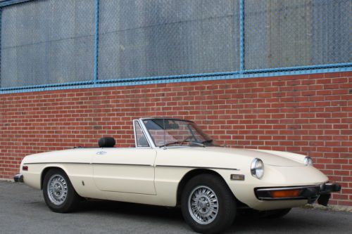 Driven and enjoyed daily, a usable italian classic convertible