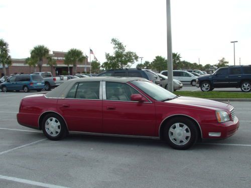 2002 cadillac deville custom top sunroof  florida car priced 2 sell no reserve !