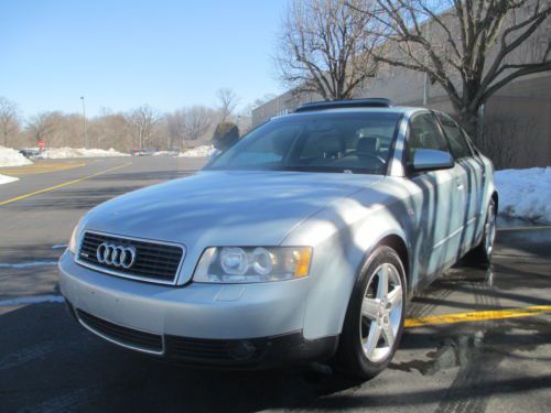 2003 audi a4 1.8 turbo awd only 91k miles leather sunroof no reserve