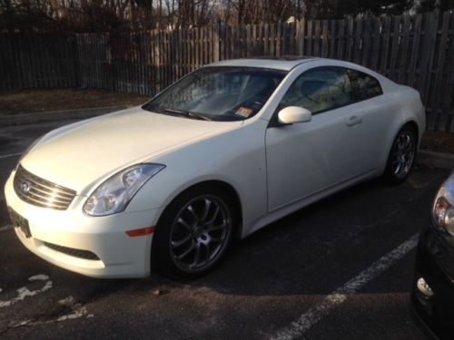2006 infiniti g35 coupe 2-door 3.5l pre auction public offering new car trade