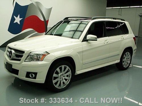 2010 mercedes-benz glk350 pano sunroof pwr liftgate 45k texas direct auto