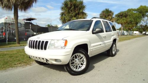 2002 jeep grand cherokee limited edition  quadra system 85k fla jeep no reserve