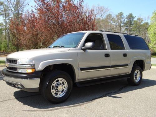 Chevrolet : 2004 suburban 2500 ls 8.1l 4x4 barn doors 88k miles 1-owner
