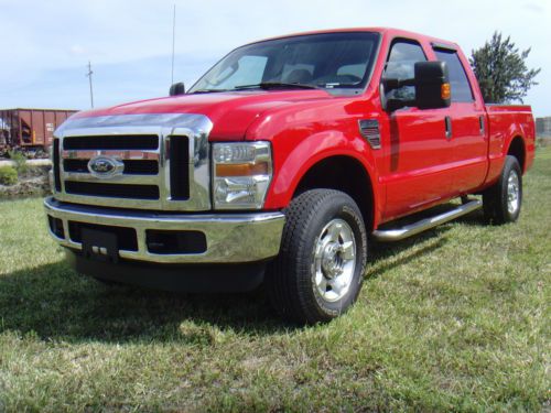 2010 ford f 250  super duty crew cab 4x4 diesel