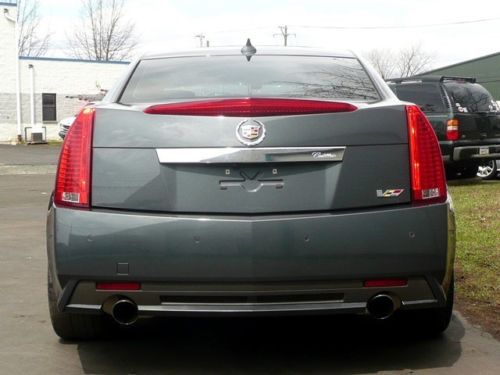 Cts-v auto sdn nav htd seats sunroof 23k repairable rebuildable lot drives