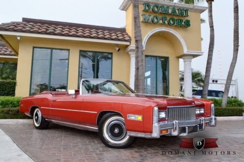 1976 cadillac convertible