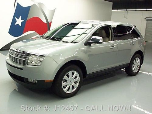 2007 lincoln mkx awd/4x4 leather climate seats nav 72k texas direct auto