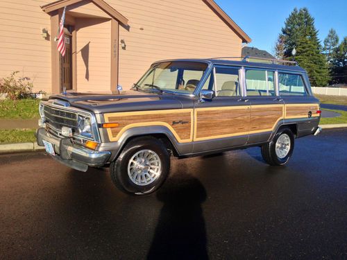 1987 jeep grand wagoneer sport utility 5.9l great condition 1988 1989 1990 1991