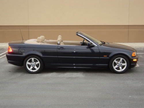 2002 bmw 325ci convertible sport loaded non smoker accidents free no reserve!!!