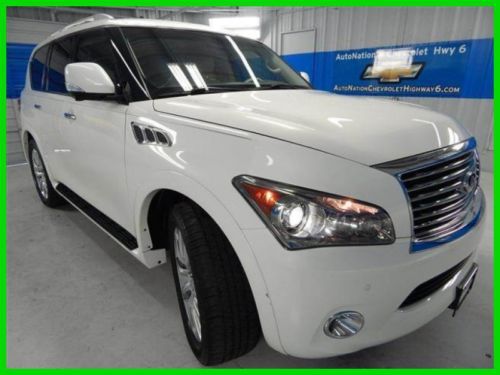 2012 used suv 7 passenger low miles 1 owner clean dvd sunroof camera technology