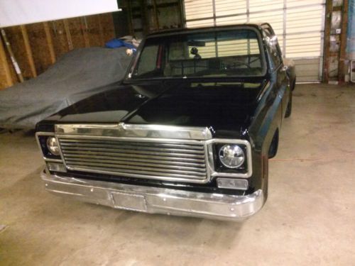 78 chevy c-10 shortbed stepside lowered