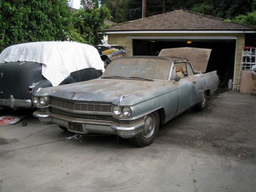 1964 cadillac eldorado convertible garage find!