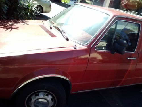 1981 volkswagen lx diesel pickup 5-speed manual transmission