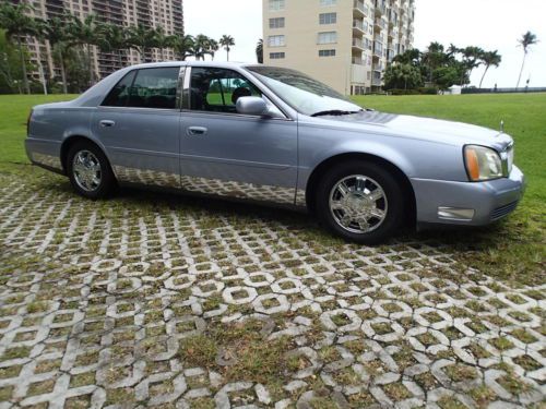 2005 05 deville, florida car, low miles, sunroof, heated and cooled seats