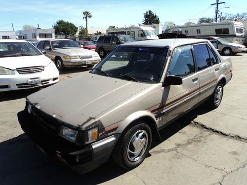 1987 toyota corolla, no reserve