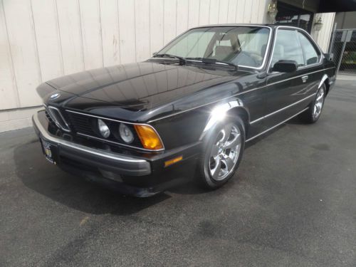 1989 bmw 635csi coupe 2-door 3.5l last year!!!! fly in drive home.