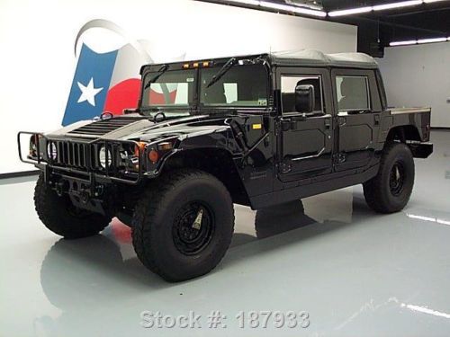 2000 hummer h1 open top 4x4 diesel convertible ctis 16k texas direct auto