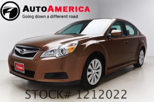 34k low miles 2011 subaru legacy h4 2.5i power moonroof loaded