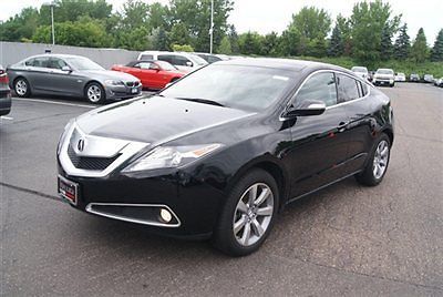 2011 acura zdx awd with tech package, navigation, black/black, 25596 miles
