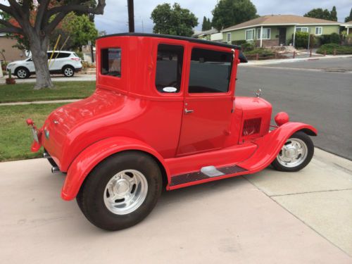 1926 ford  doctors coupe, bullet proof