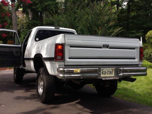 Find used 1993 DODGE DIESEL CUMMINS, W250 Base Standard ...