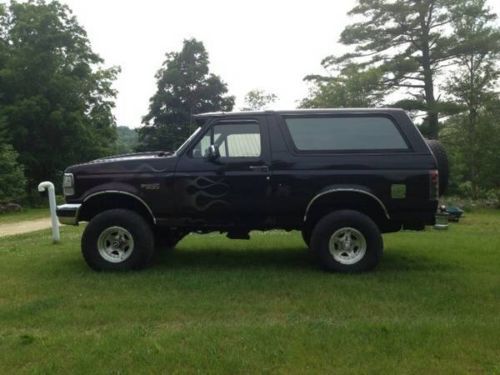 1996 ford bronco eddie bauer - 80,000 miles!