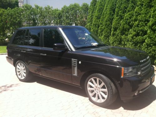 2011 land rover range rover 4wd 4dr supercharged fully loaded!!!